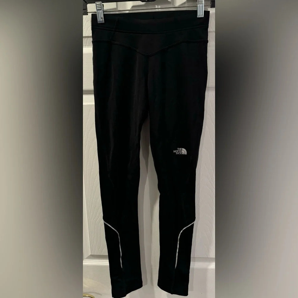 The North Face Vaporwick leggings tights gym workout outdoor Black running XS